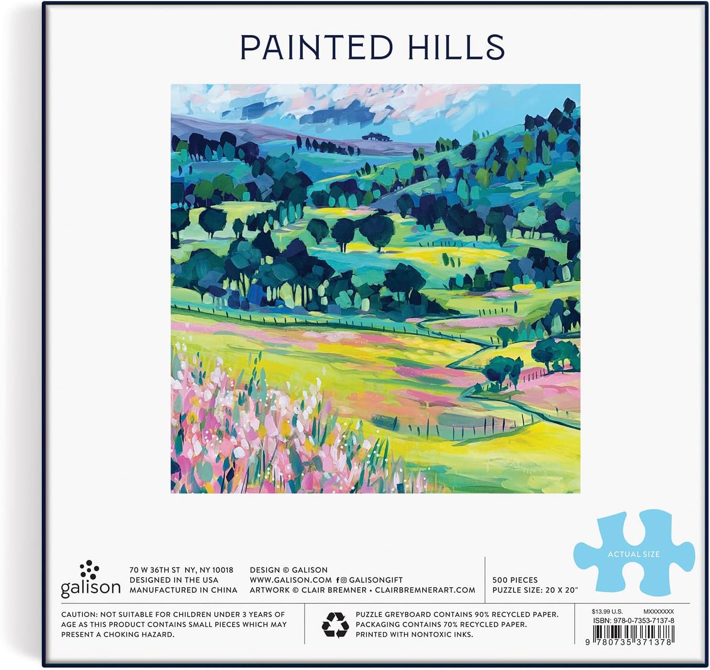 Painted Hills 500 Pc Puzzle - 3