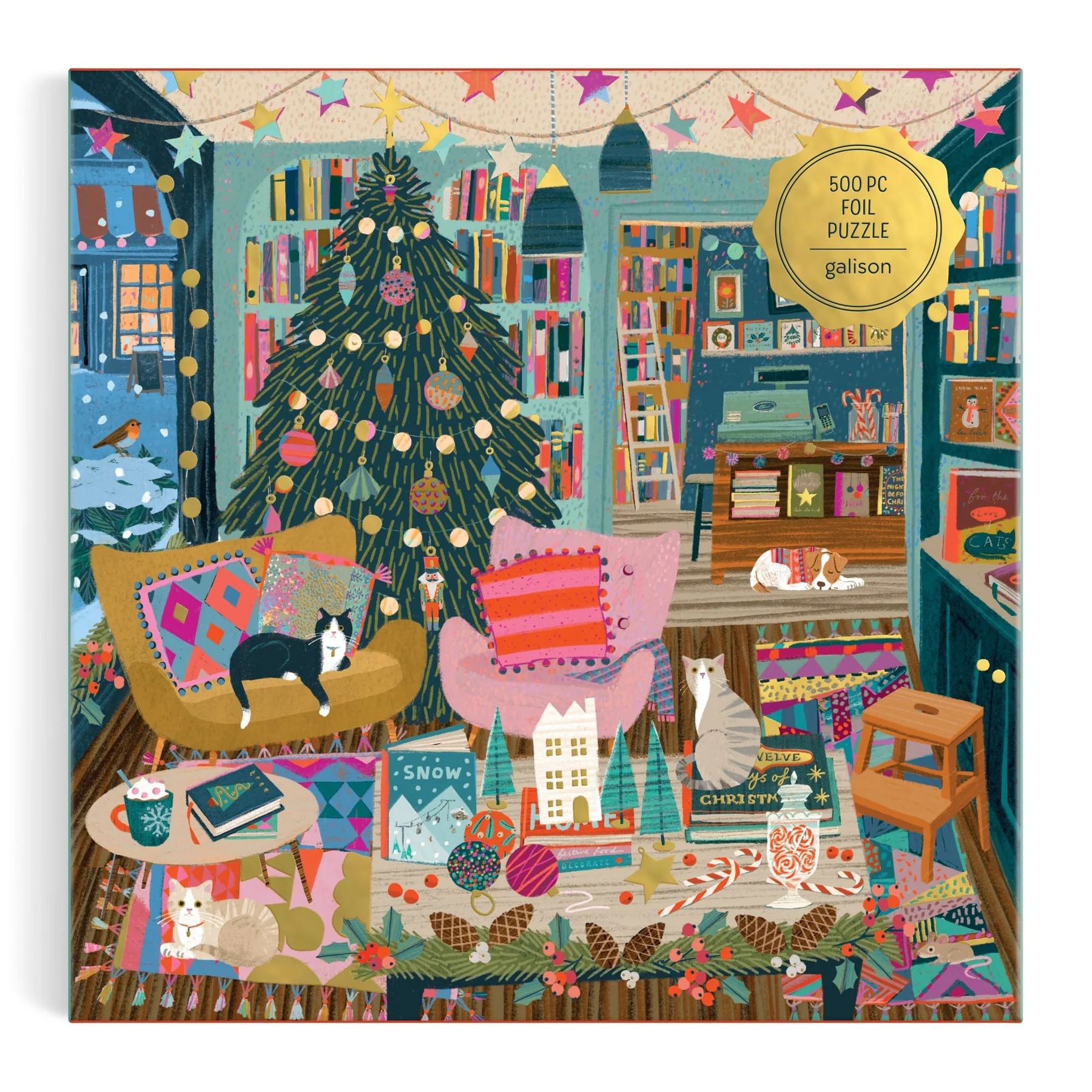 Season's Readings 500 Piece Foil Puzzle - 2