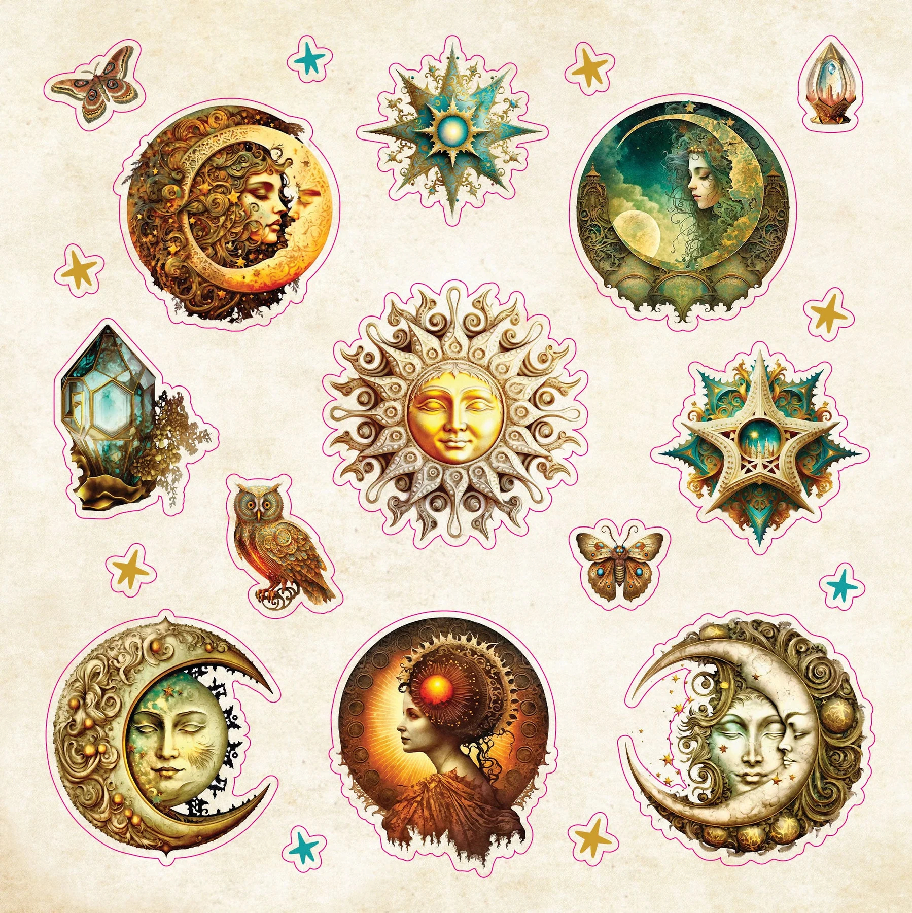 The Sticker Book of Celestial Wonders - 2