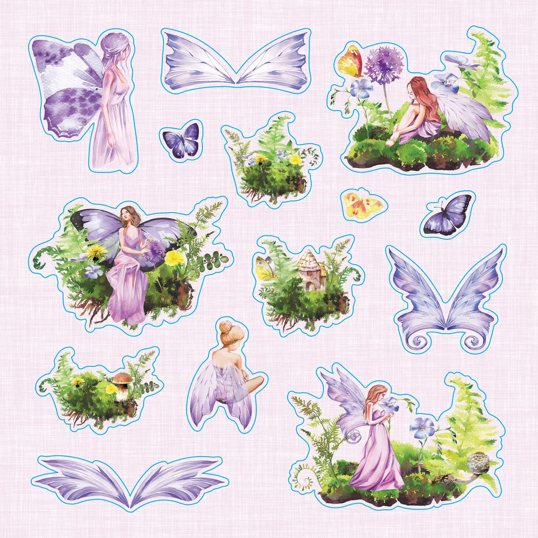 Faerie Kingdom Sticker Book - 8