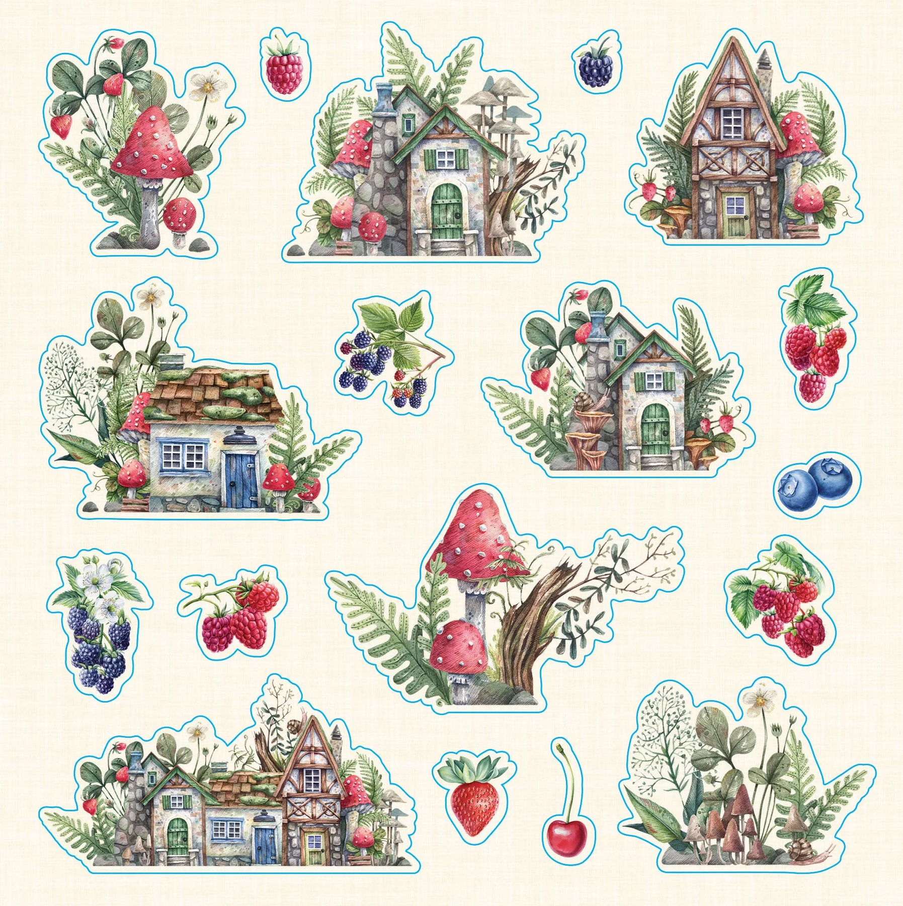 Faerie Kingdom Sticker Book - 3