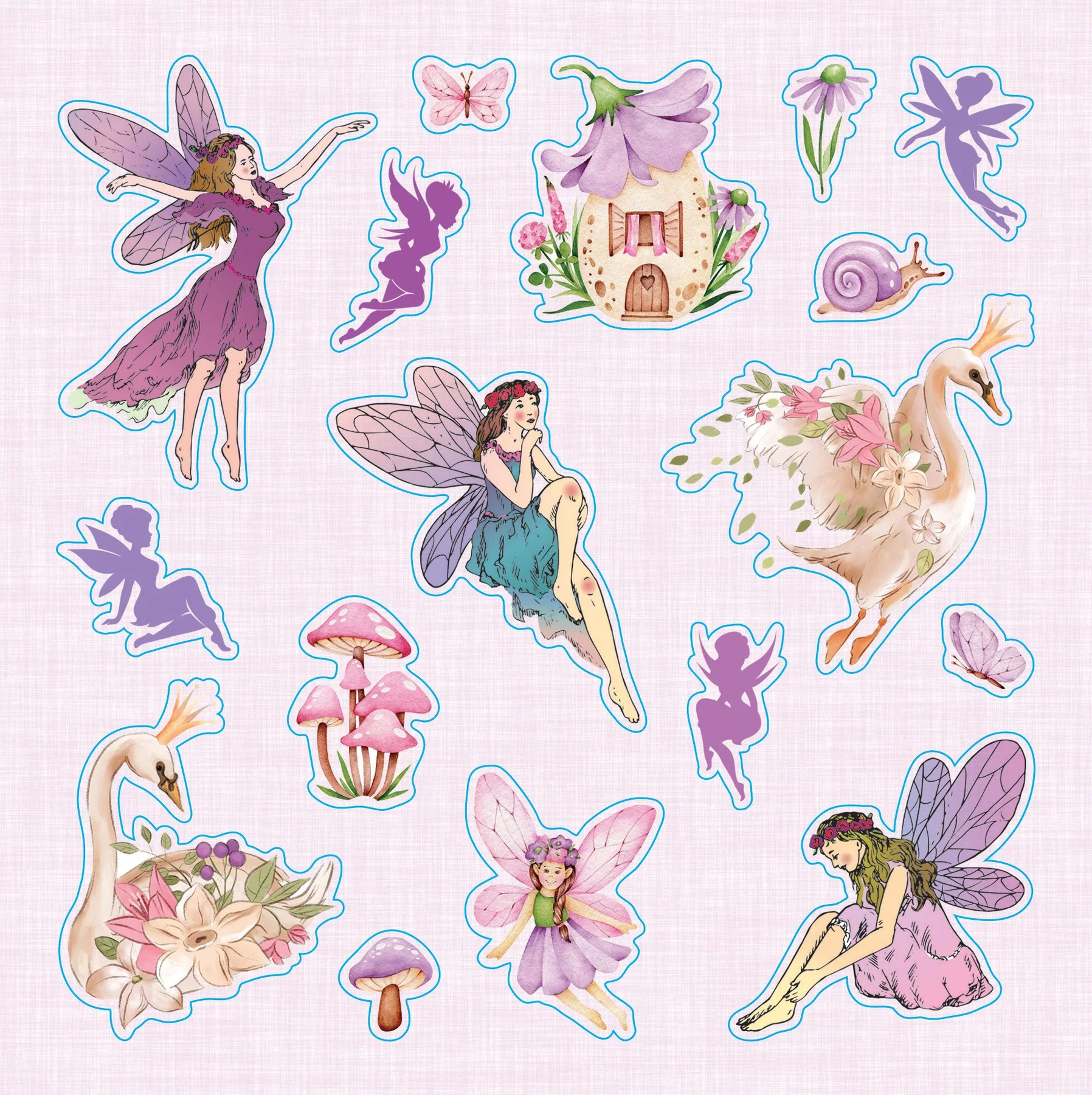 Faerie Kingdom Sticker Book - 9