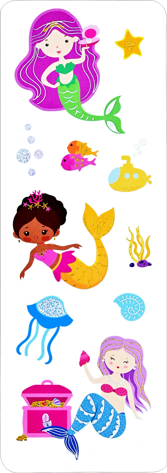 Sticker Set Mermaids - 3