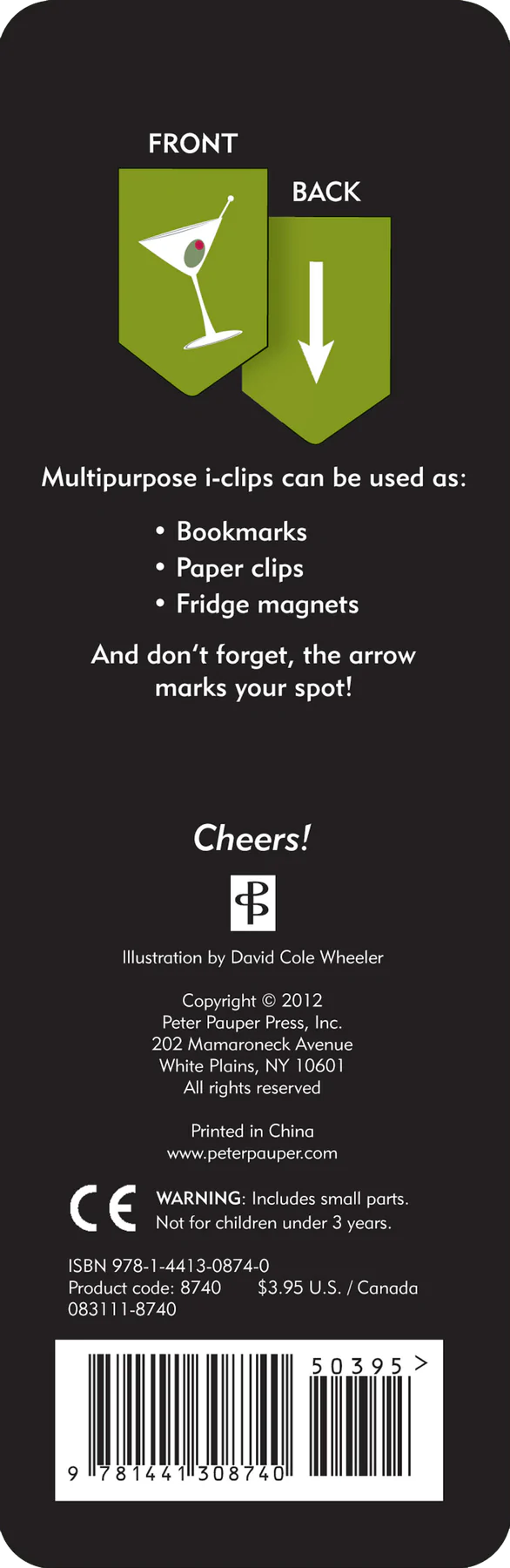 Iclip Magnetic Bkmk Cheers - 2