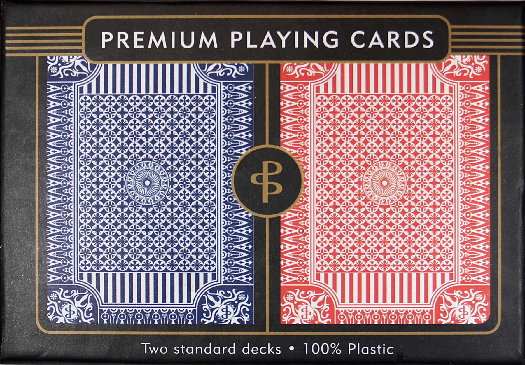 Prem Cards Poker Blue/Red - 2