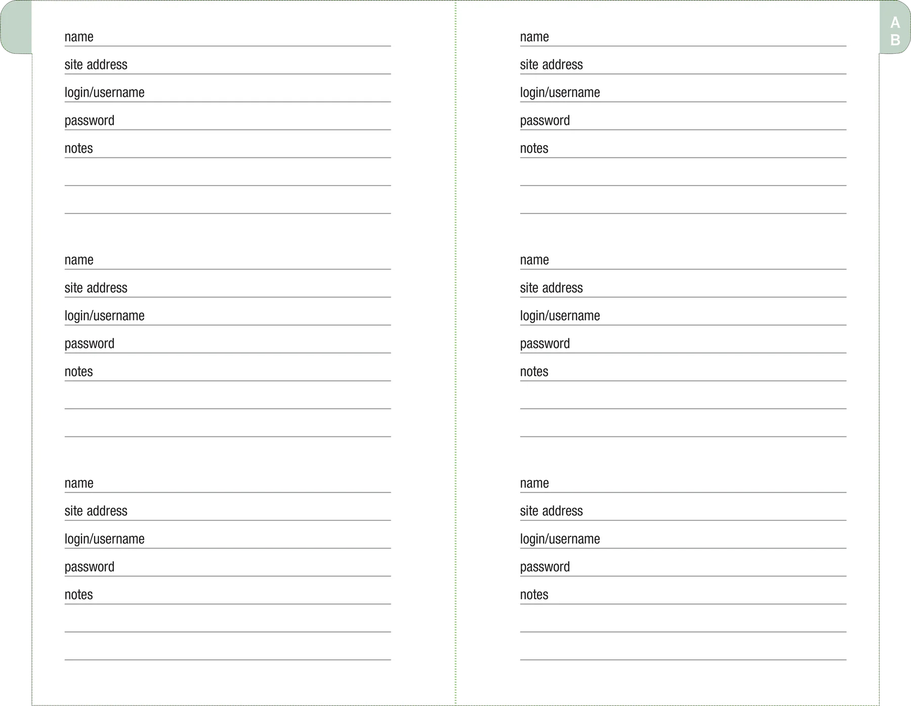 Internet Log Bk Eucalyptus - 2