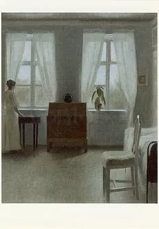 Bedroom (1896), Postcard
