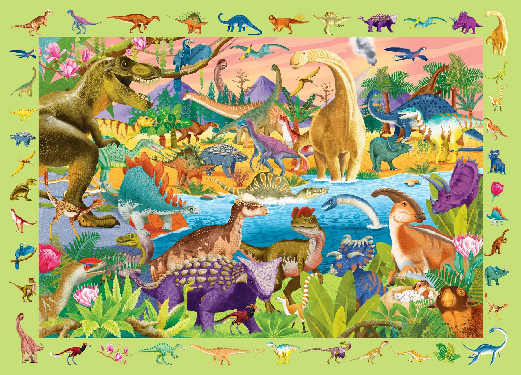 Seek & Find Puzzle Dinosaurs - 2