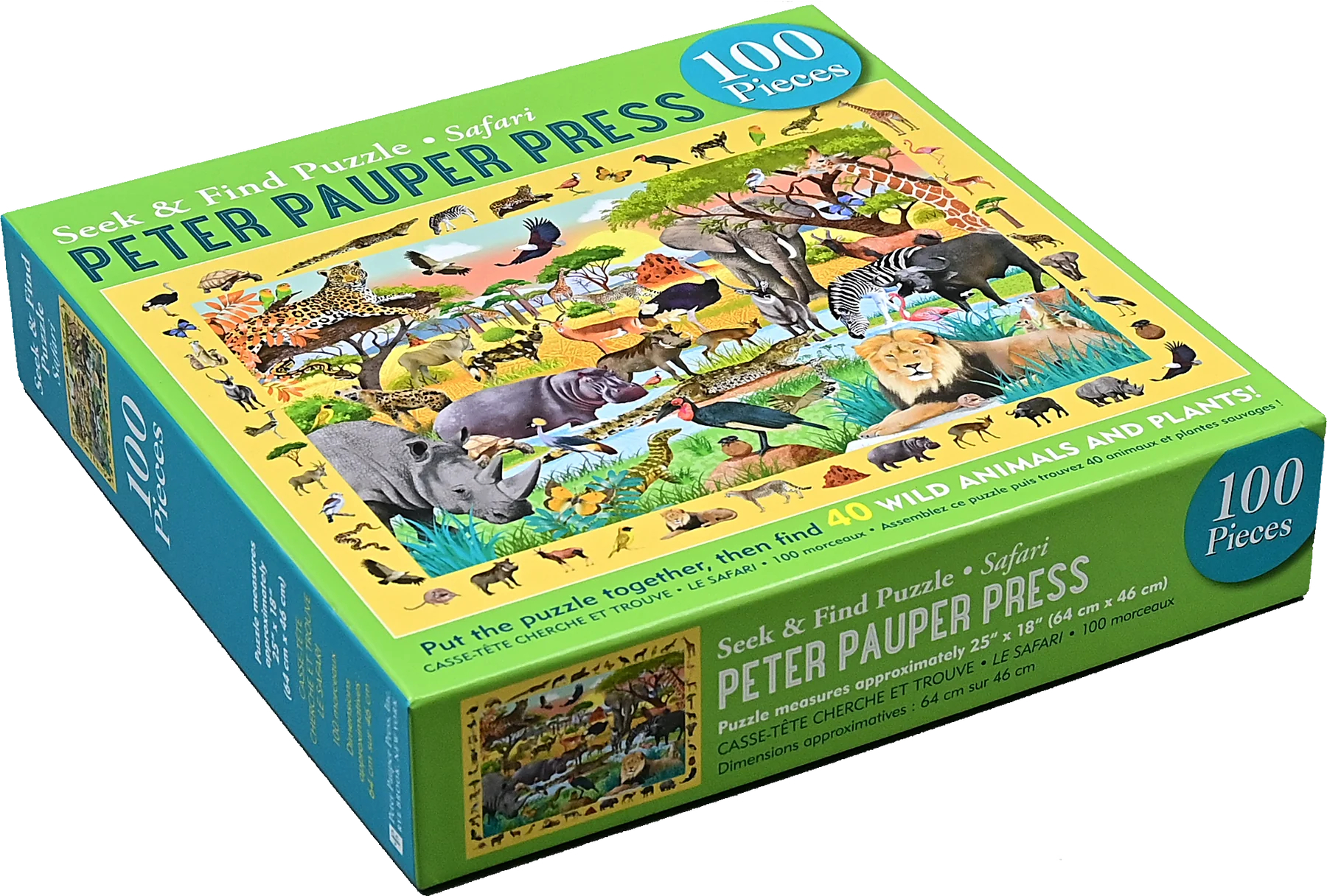 Seek & Find Puzzle Safari - 4