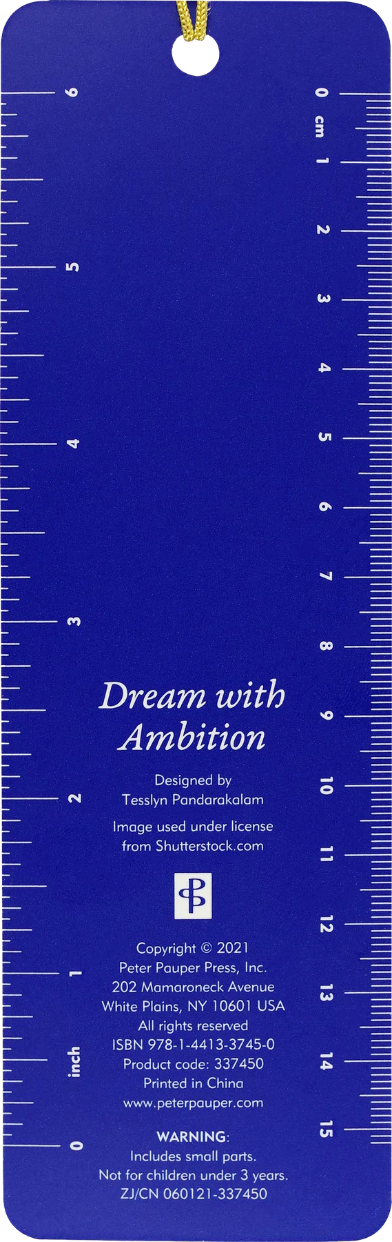Beaded BKMK Dream With Ambition - 3