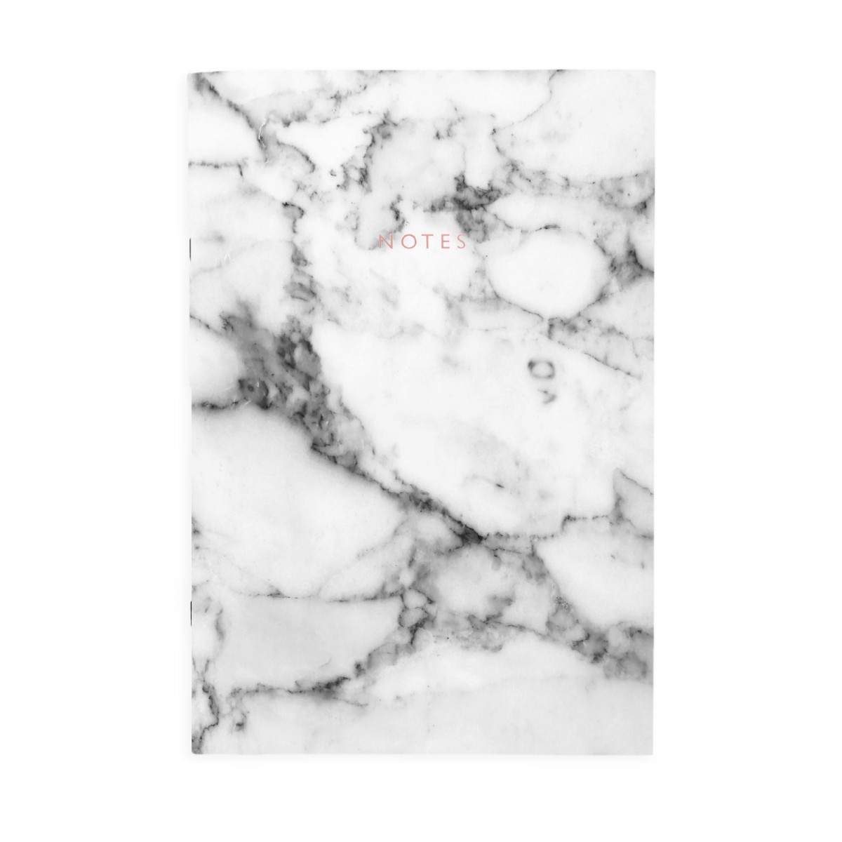 White Marble, A4ish Notebook