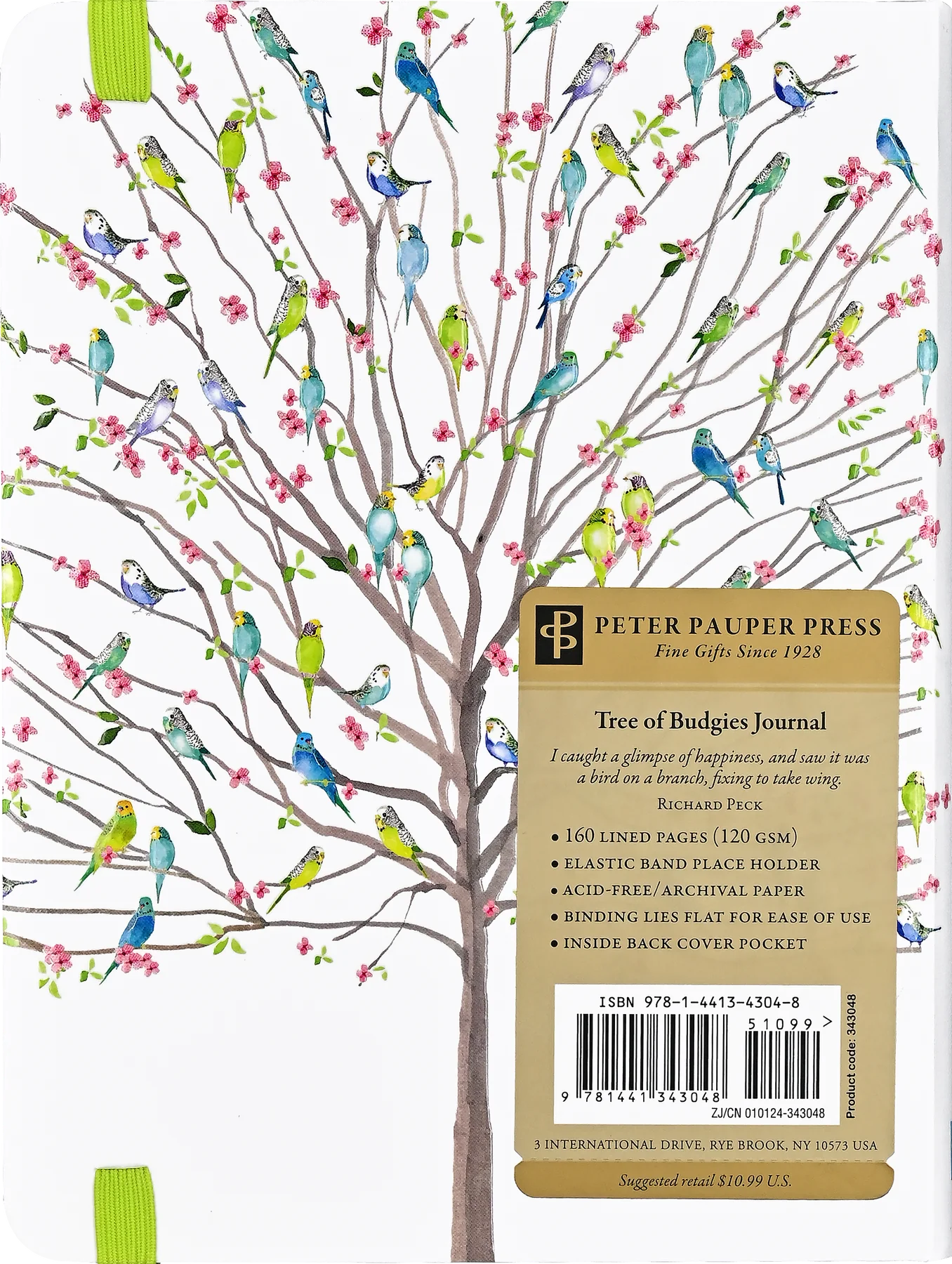 Tree of Budgies Journal - 2