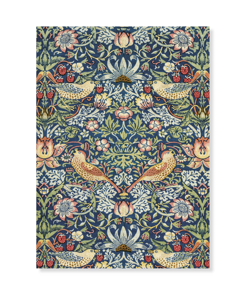 Strawberry Thief, William Morris, Vykort