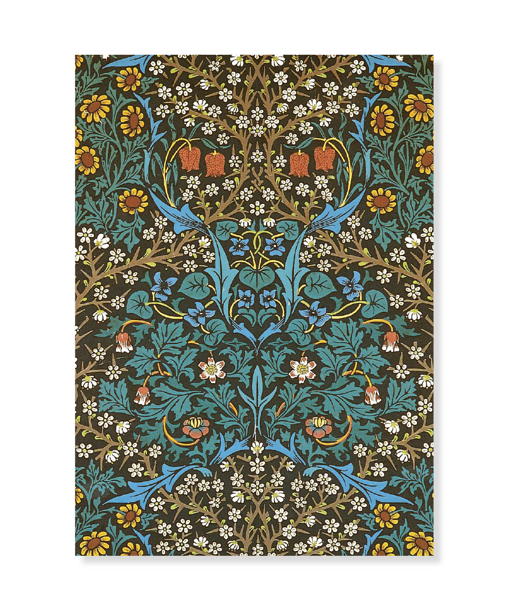 Blackthorn, William Morris, Vykort