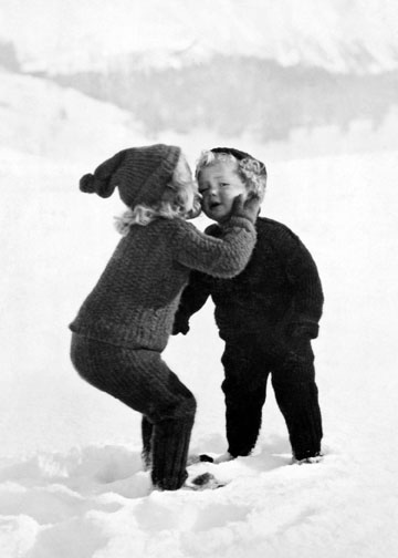 Christmas Kiss, Greeting Card