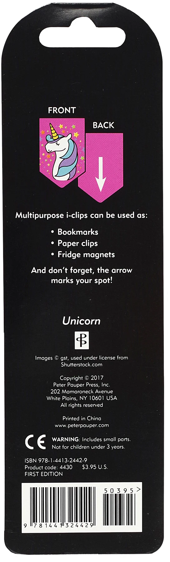 Iclip Magnetic Bkmk Unicorn - 2