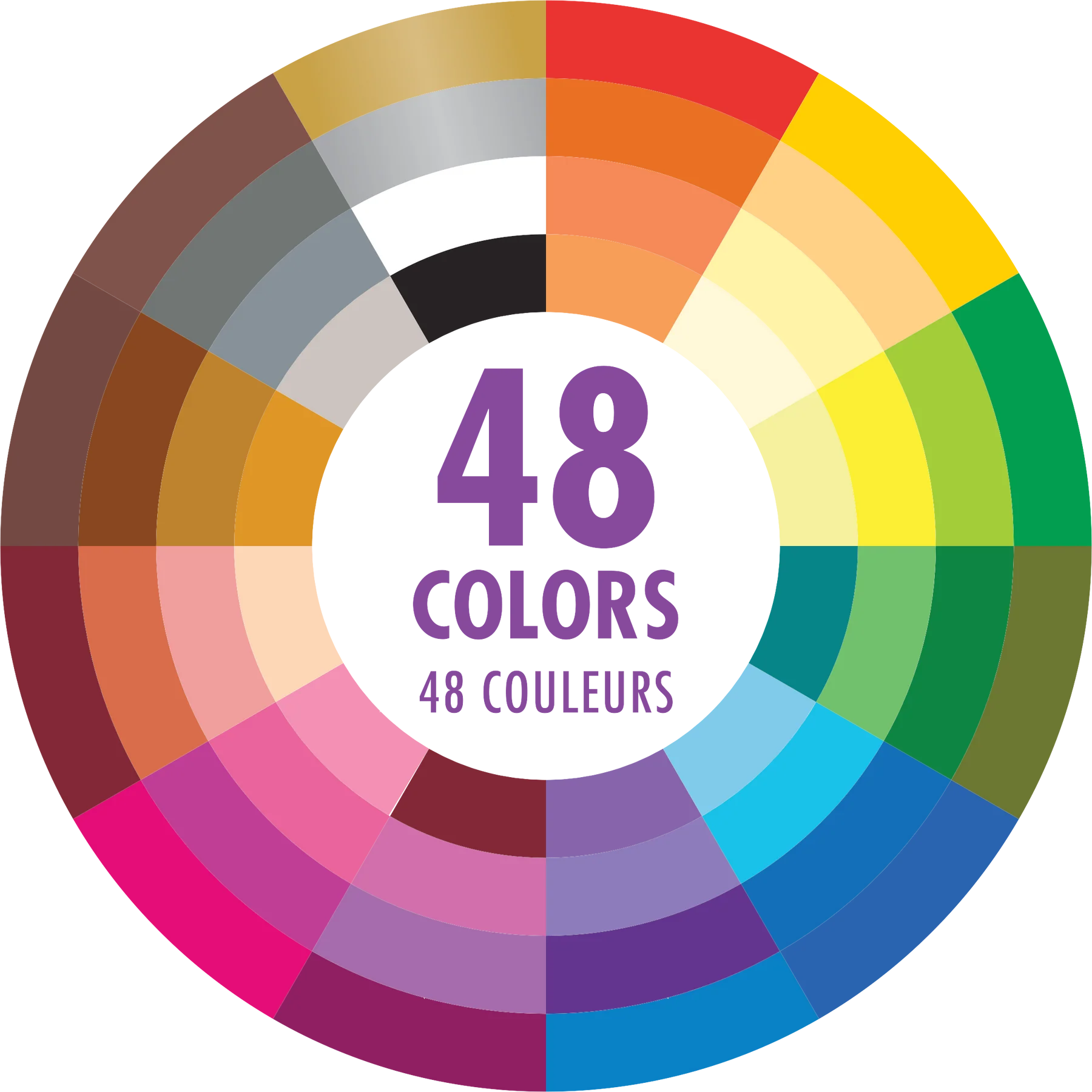 Studio Series Colored Pencils (Set of 48) - 3