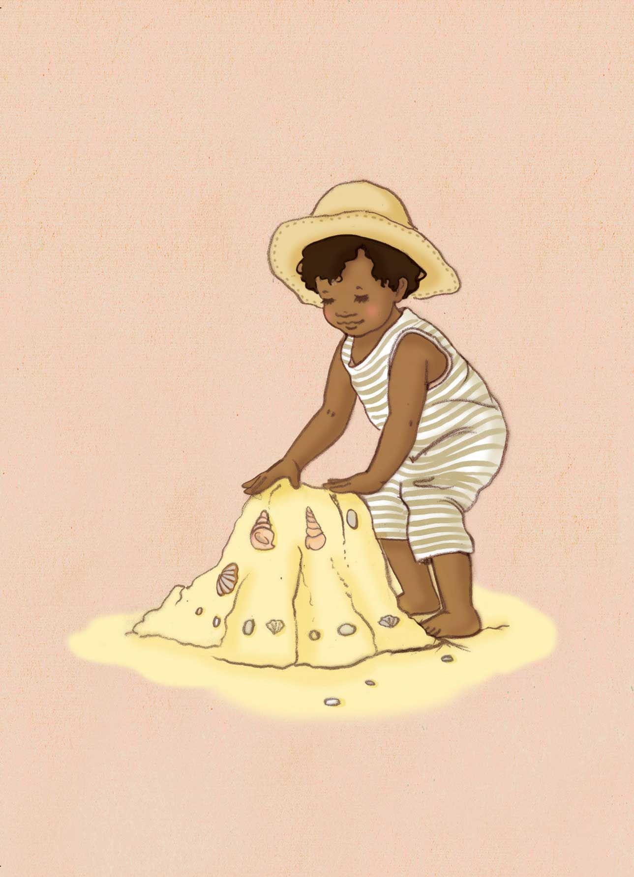 My Sandcastle, Postcard