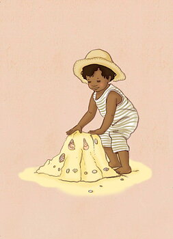My Sandcastle, Postcard