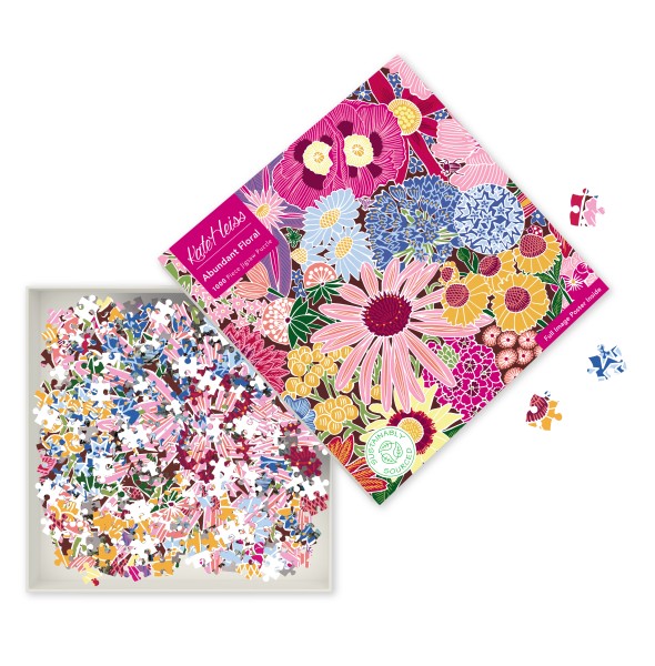 Kate Heiss: Abundant Floral, 1000 Piece Puzzle - 2