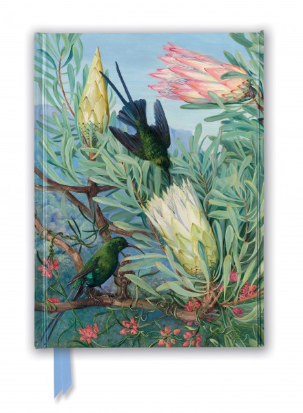 Kew Gardens' Marianne North: Honeyflowers and Honeysuckers , Foiled Journal