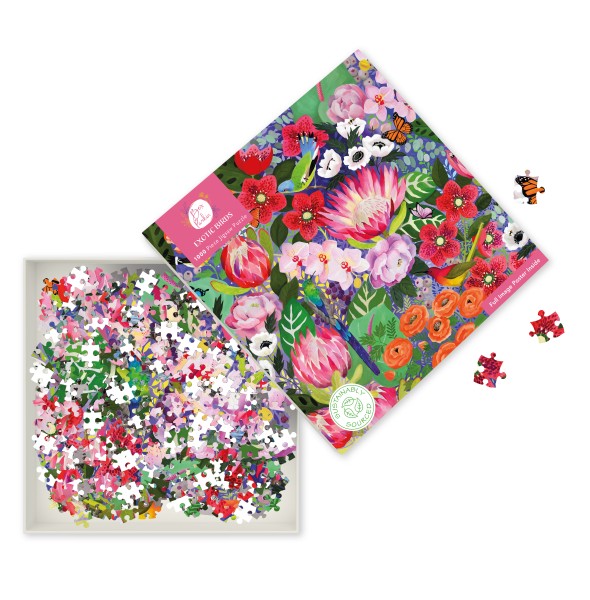 Adult Sustainable Jigsaw Puzzle Bex Parkin: Exotic Birds - 2
