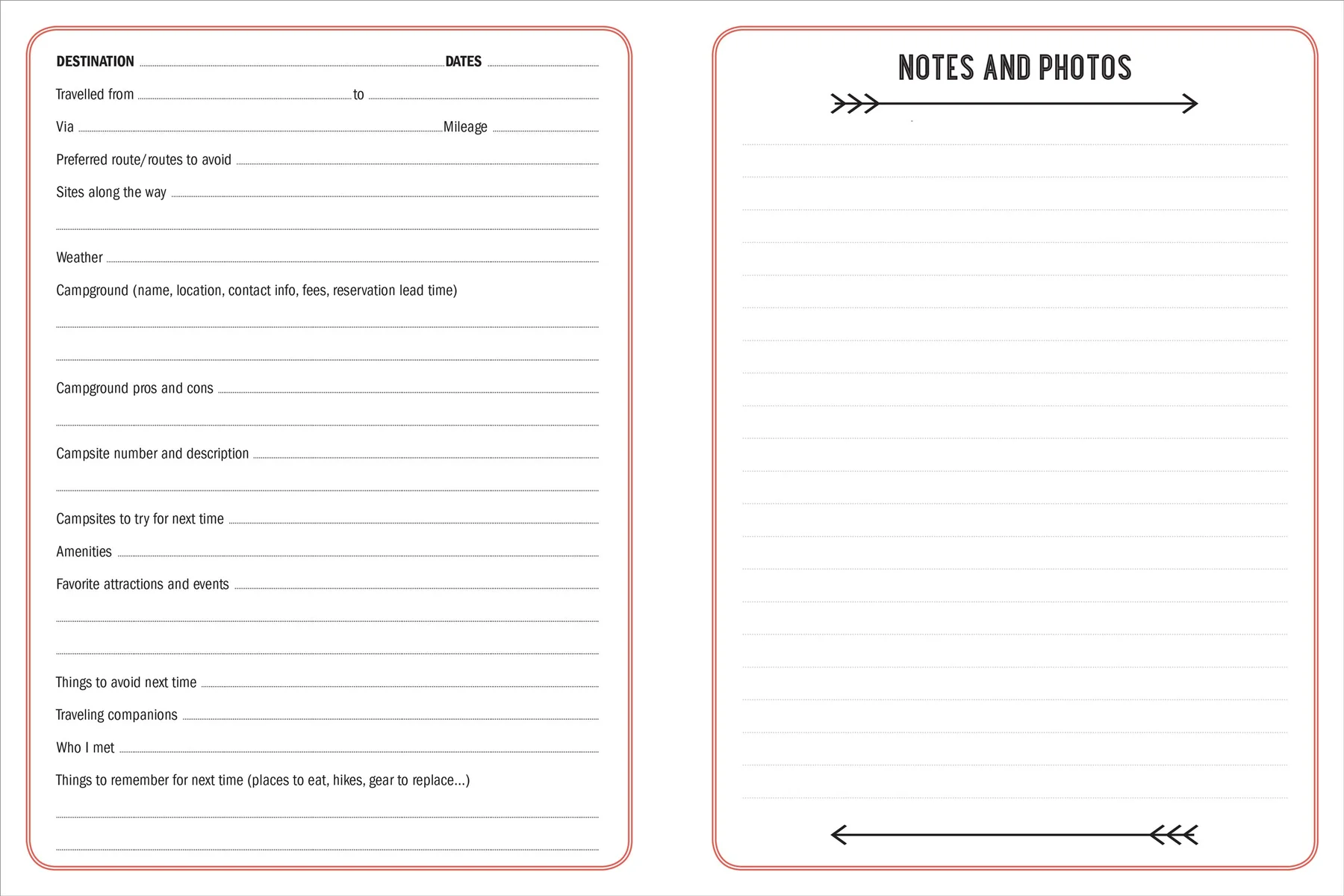 The Camping Logbook - 3