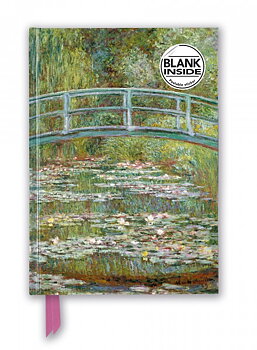 Claude Monet: Bridge over a Pond for Waterlilies, Blank Notebooks