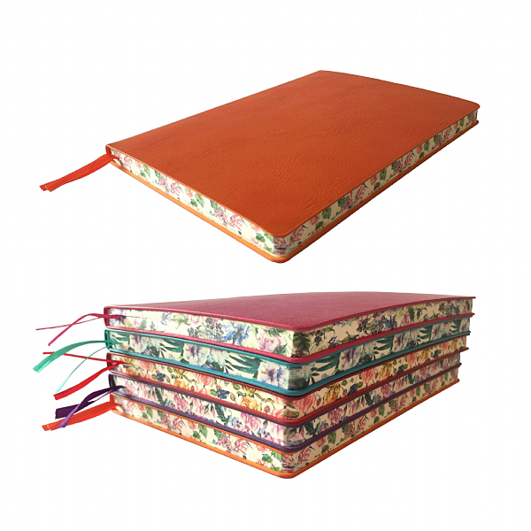 Orange Artisan Notebook