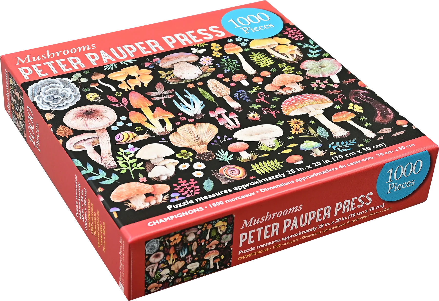 Mushrooms 1000 Piece Jigsaw Puzzle - 3
