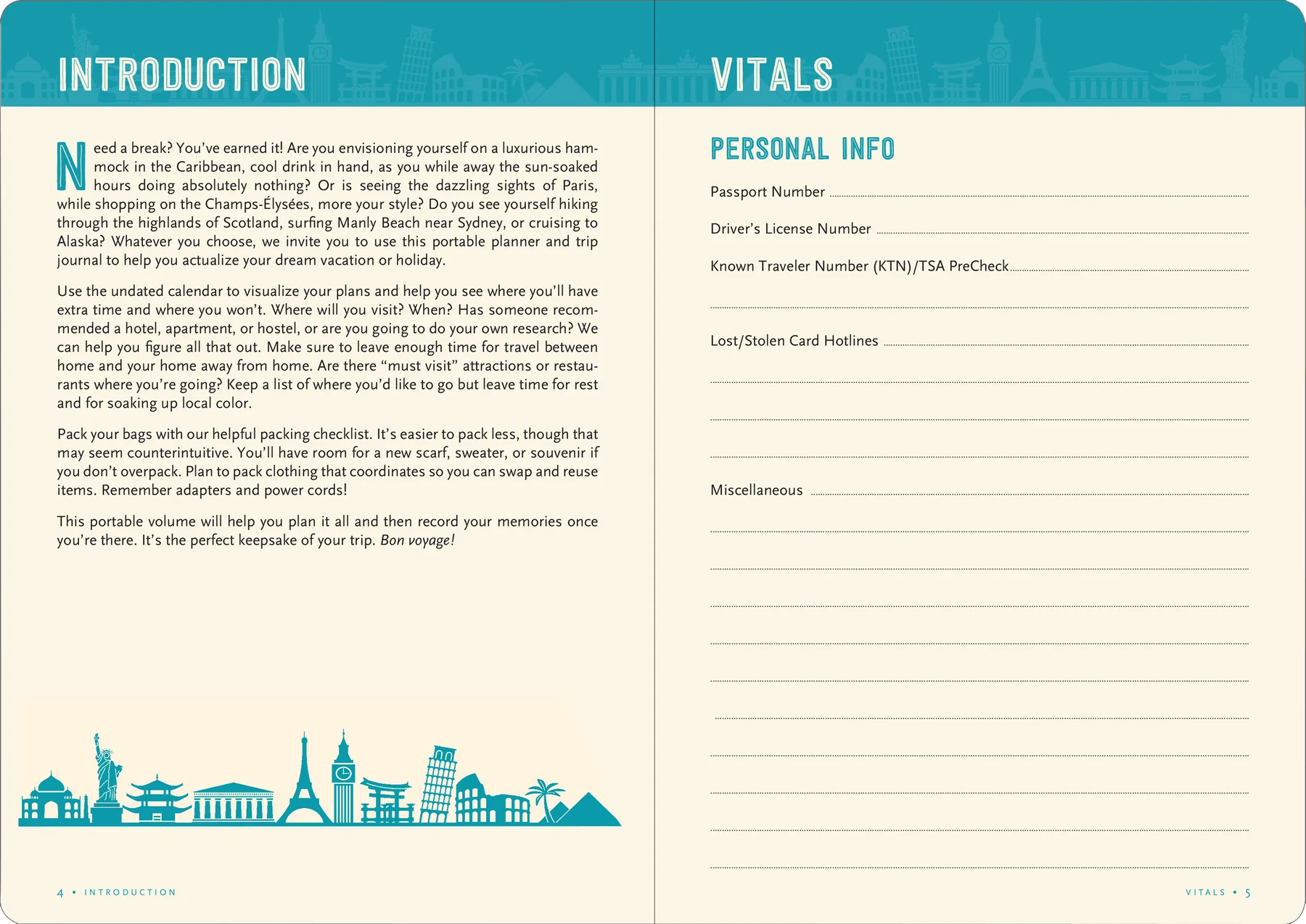 Travel Planner Checklist - 2
