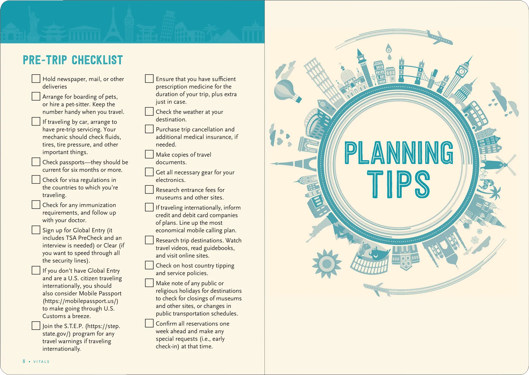 Travel Planner Checklist - 3