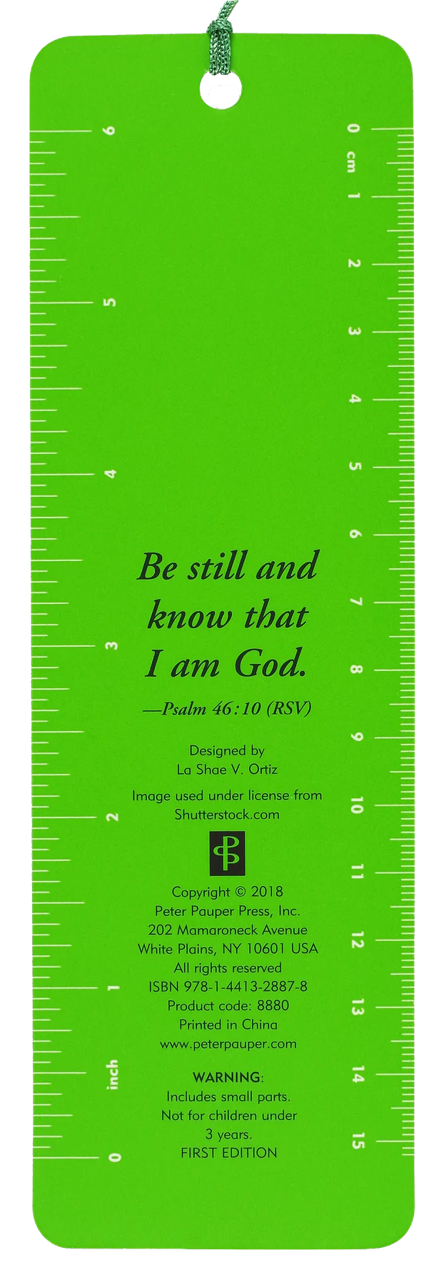 Beaded Bkmk Be Still And Know - 3