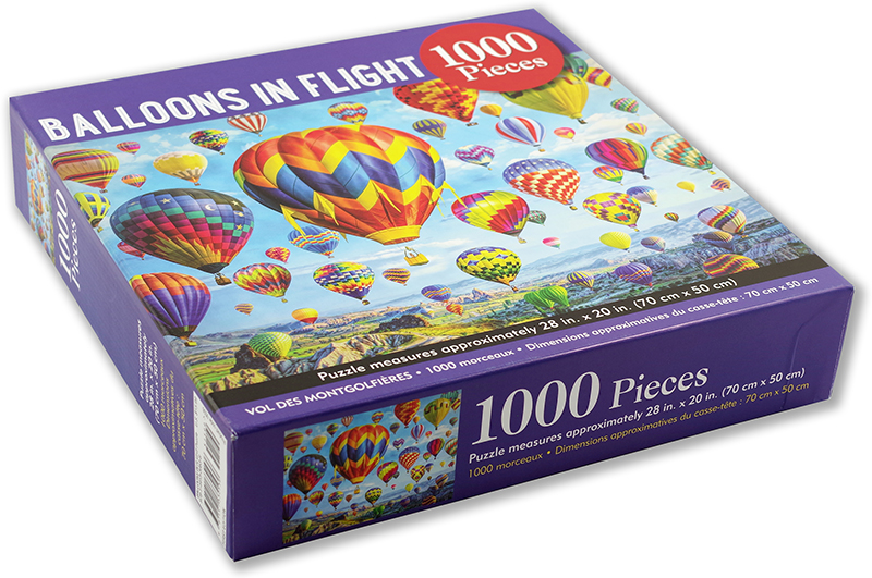 Balloons In Flight, 1000 Piece Puzzle - 2