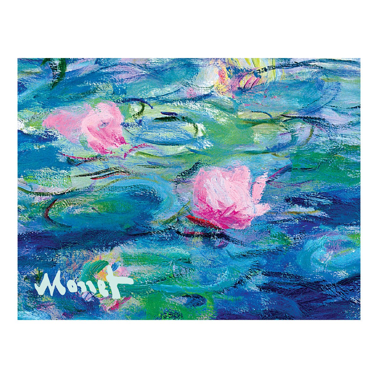 Monet Waterlillies, Note card portfolio - 2