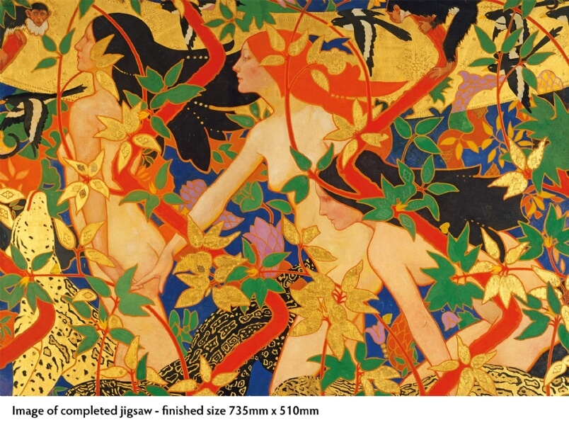 Adult Jigsaw National Galleries Scotland: Robert Burns, The Hunt - 4