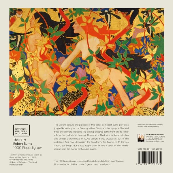 Adult Jigsaw National Galleries Scotland: Robert Burns, The Hunt - 3