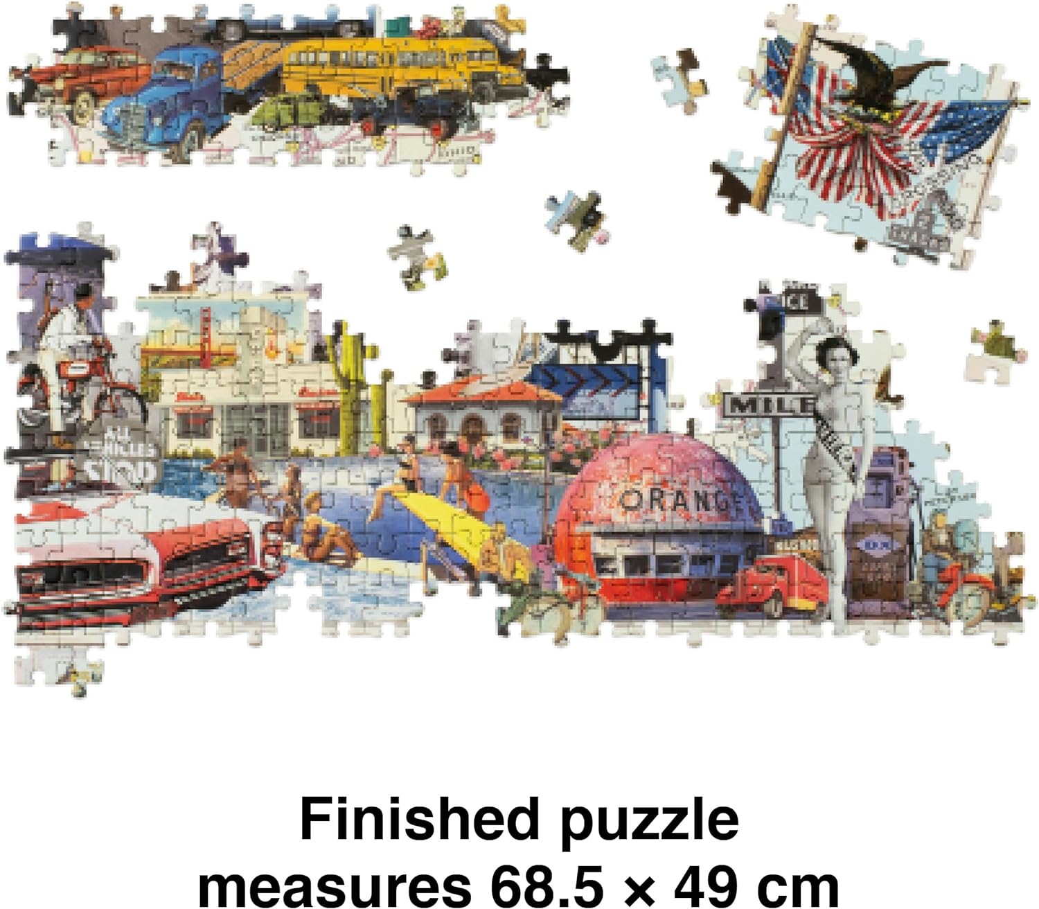 Road Trip! A 1000-Piece Jigsaw Puzzle - 7