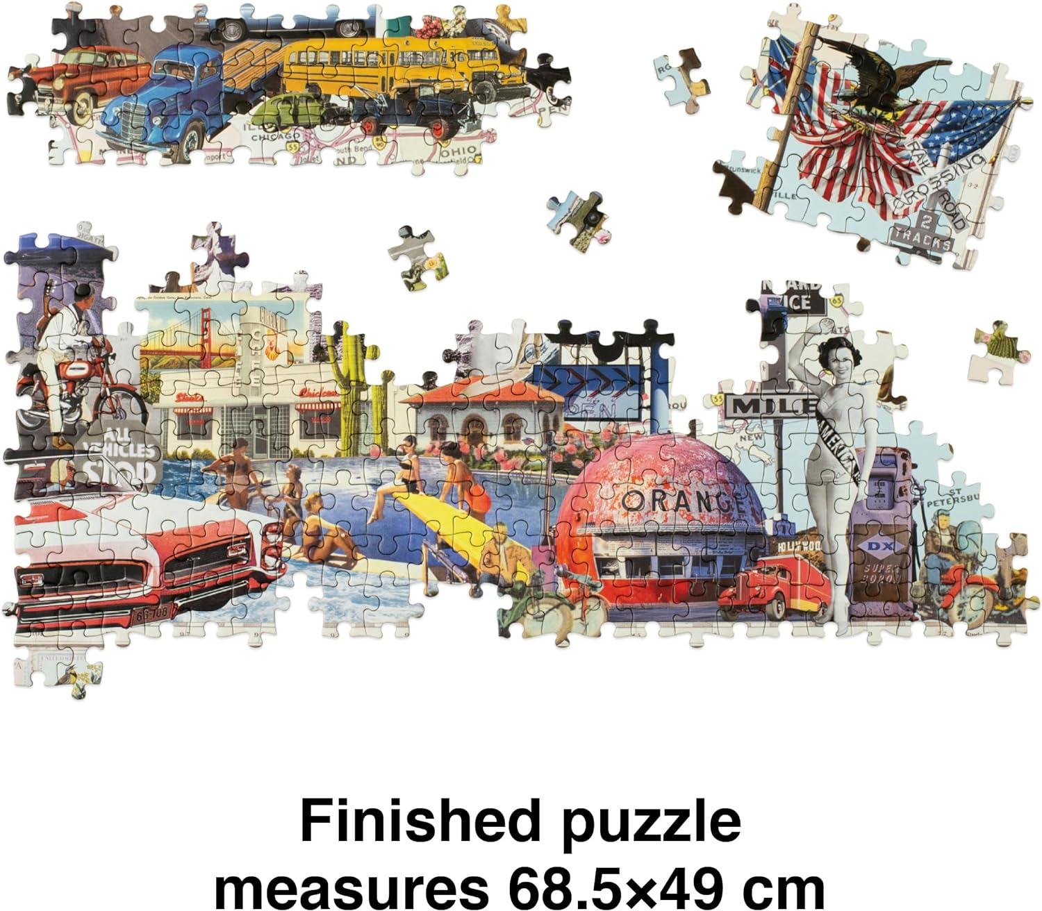 Road Trip! A 1000-Piece Jigsaw Puzzle - 2