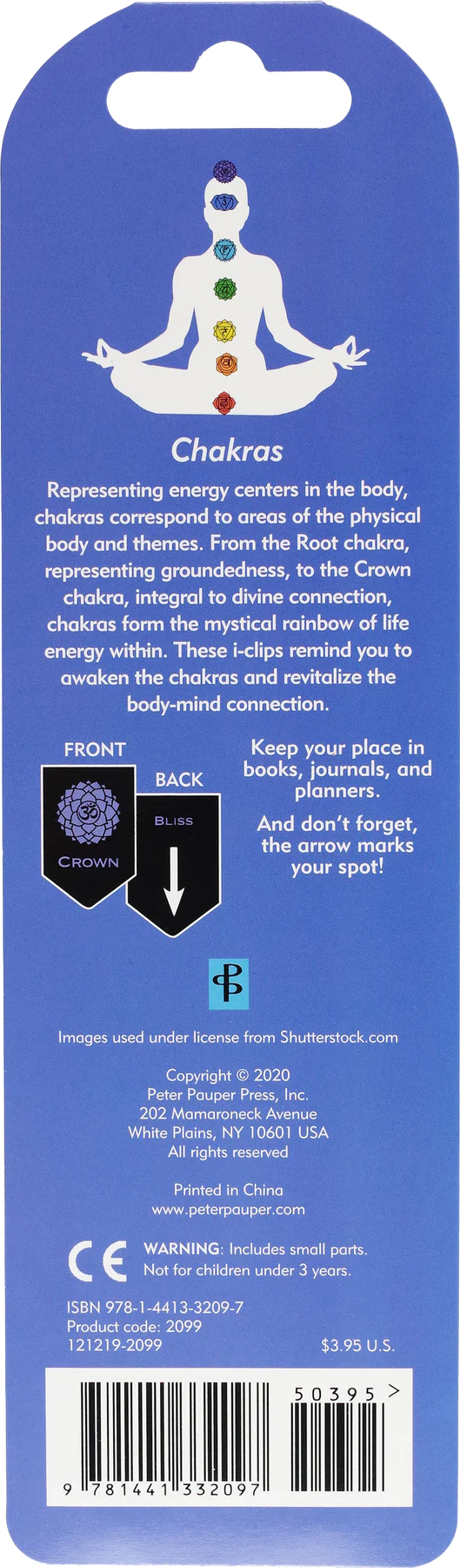 Iclip Magnetic Bkmk Chakras - 2