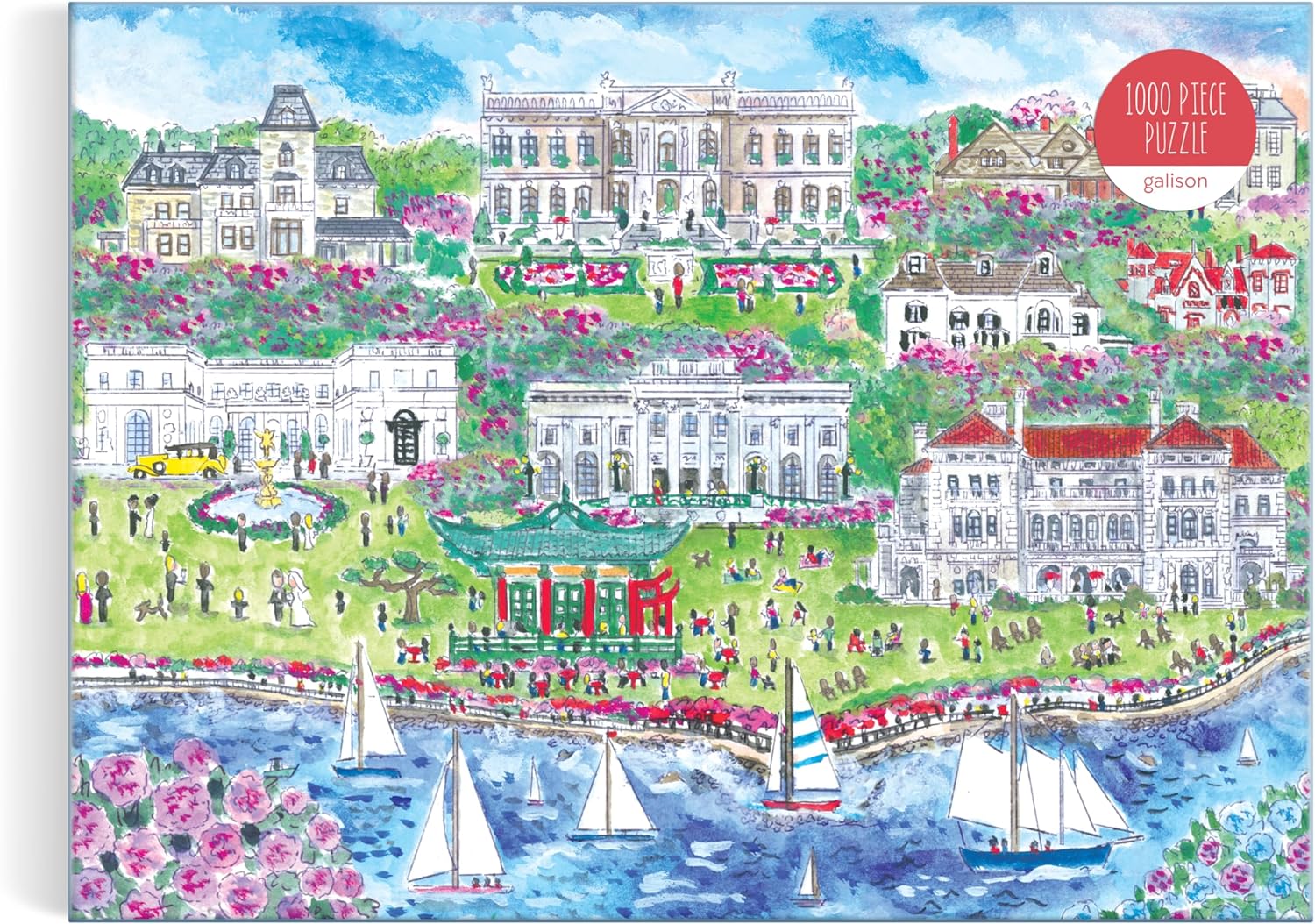 Michael Storrings Newport Mansions 1000 Piece Puzzle - 5
