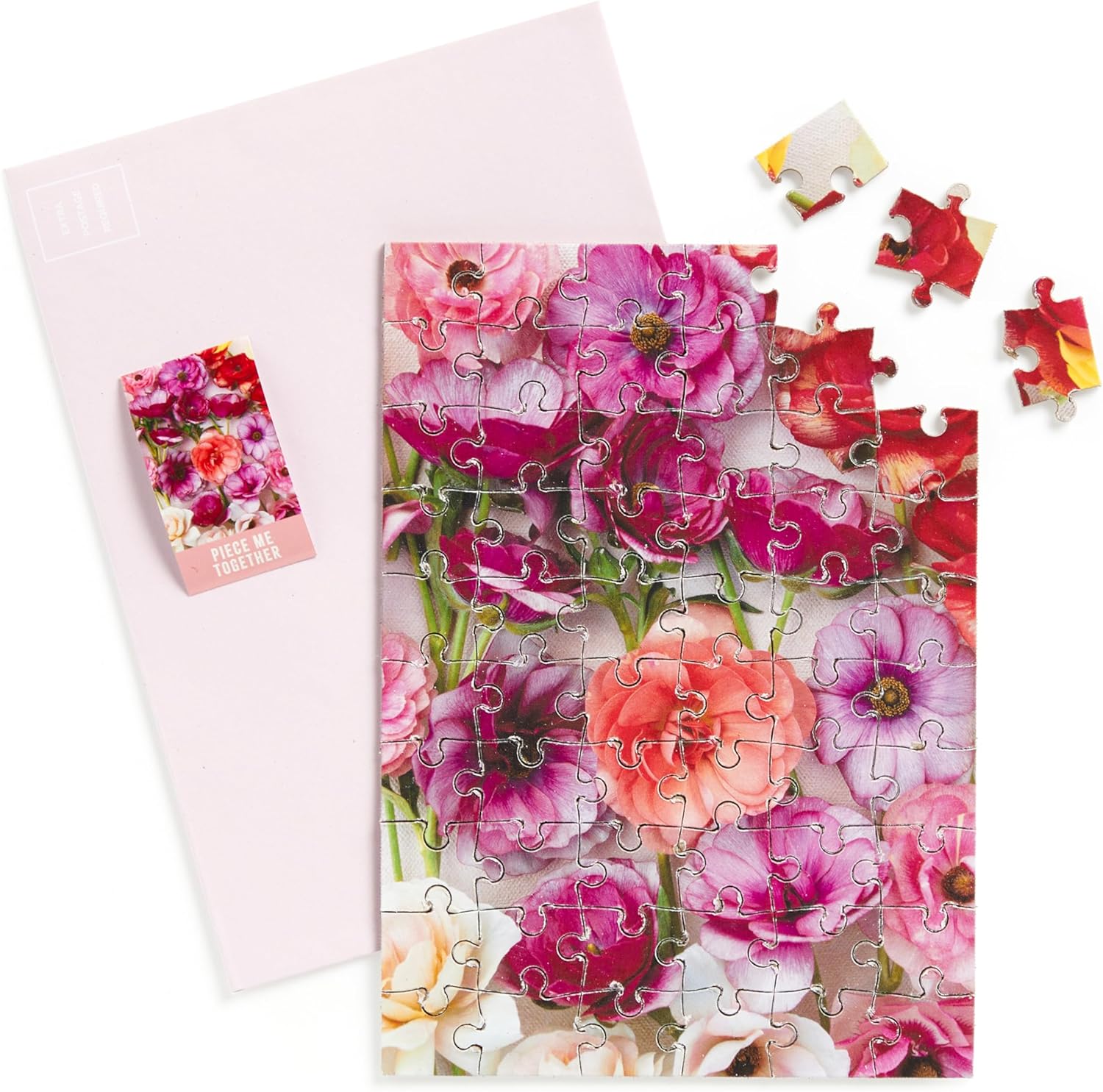 Galison Ranunculus Greeting Card Puzzle - 5