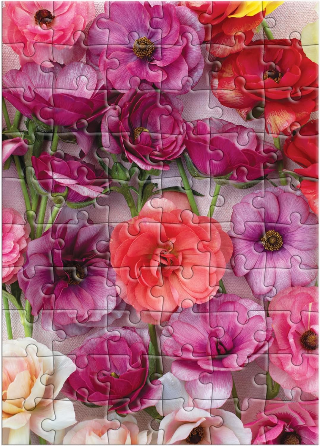 Galison Ranunculus Greeting Card Puzzle - 6