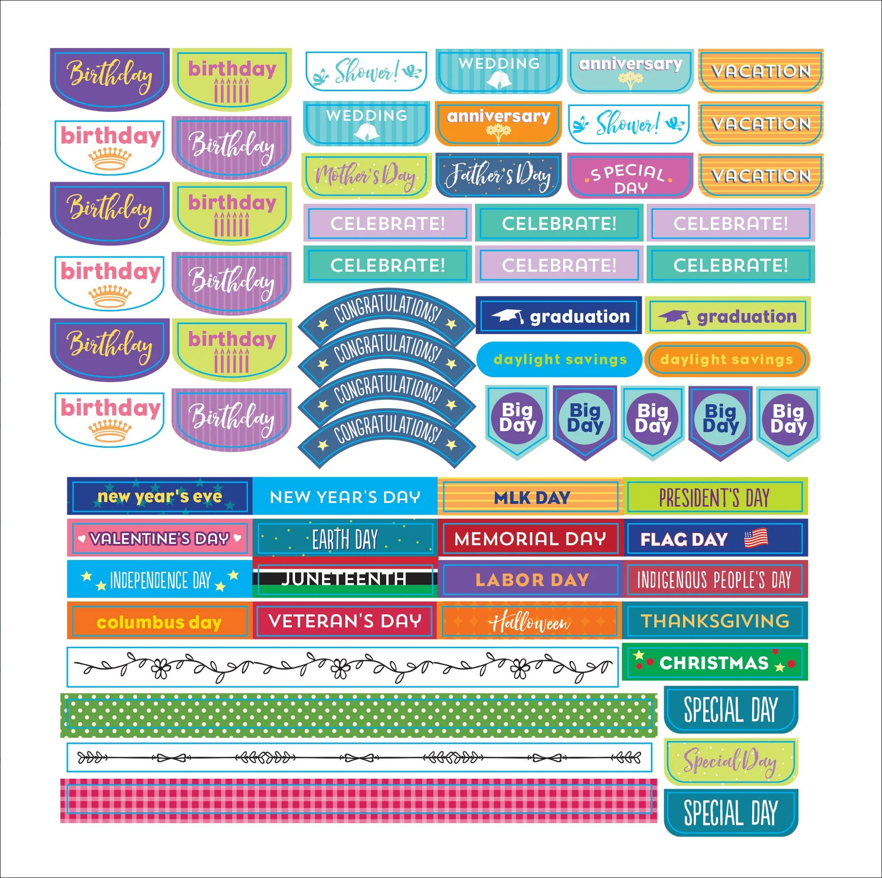 Plan It! A Sticker Book For All Your Productivity Needs - 2