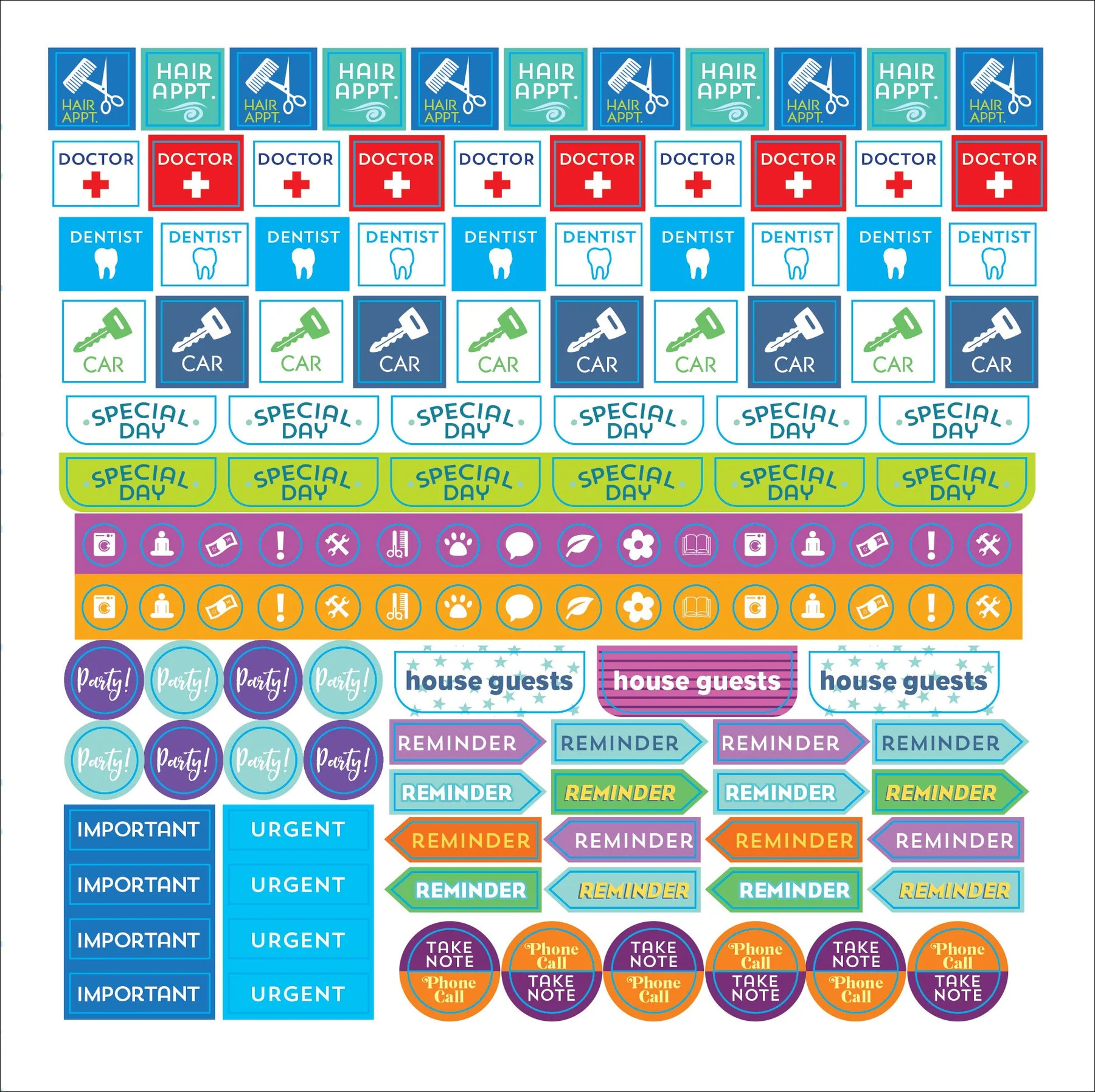 Plan It! A Sticker Book For All Your Productivity Needs - 6