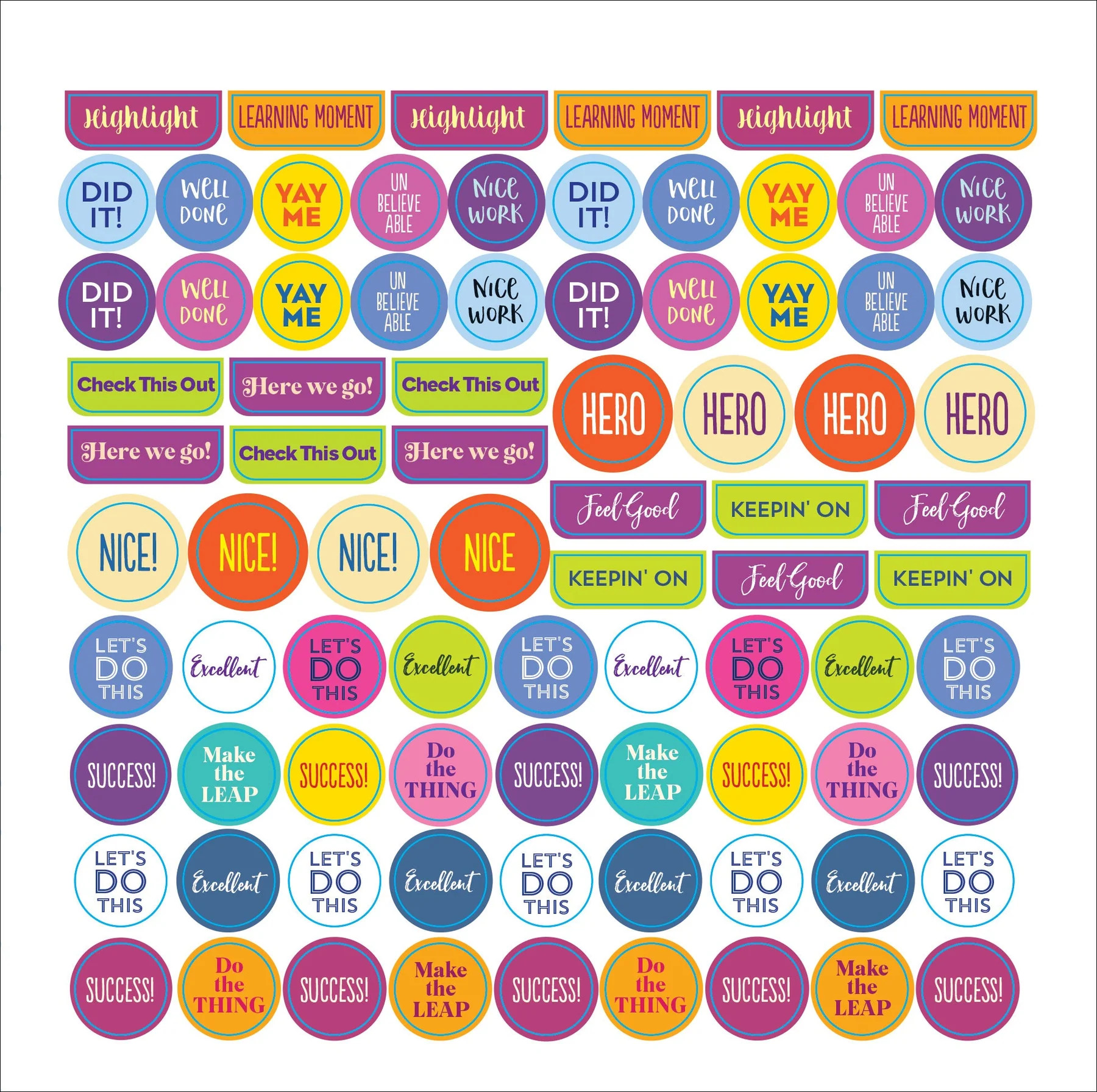 Plan It! A Sticker Book For All Your Productivity Needs - 10