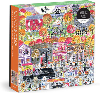 Michael Storrings Halloween Parade Puzzle: 500 Pieces