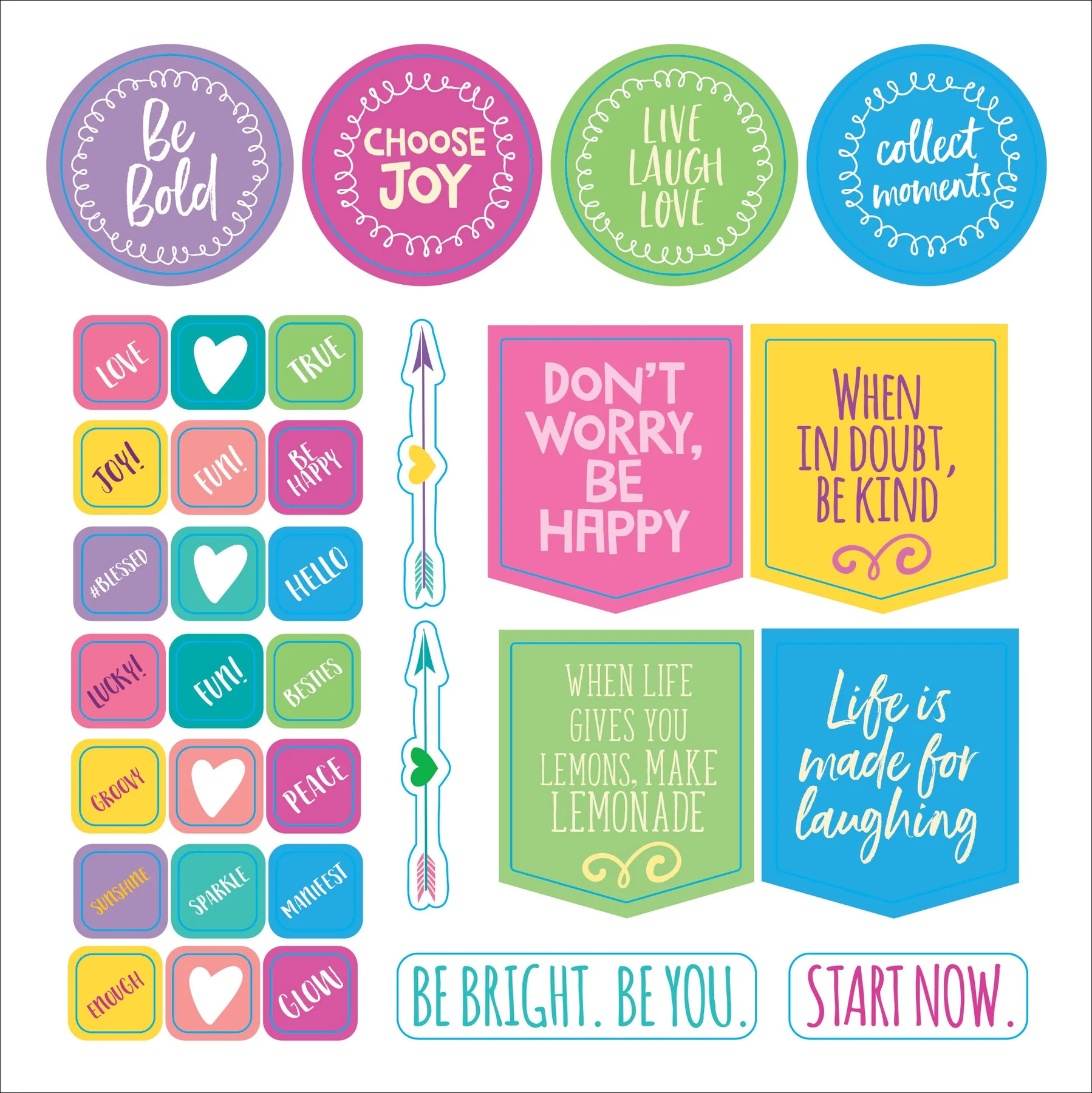 Whatever You Say! A Words And Phrases Sticker Book - 8