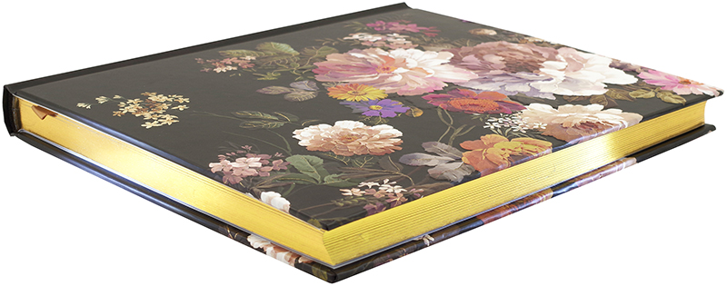 Midnight Floral, Over Sized Journal - 2