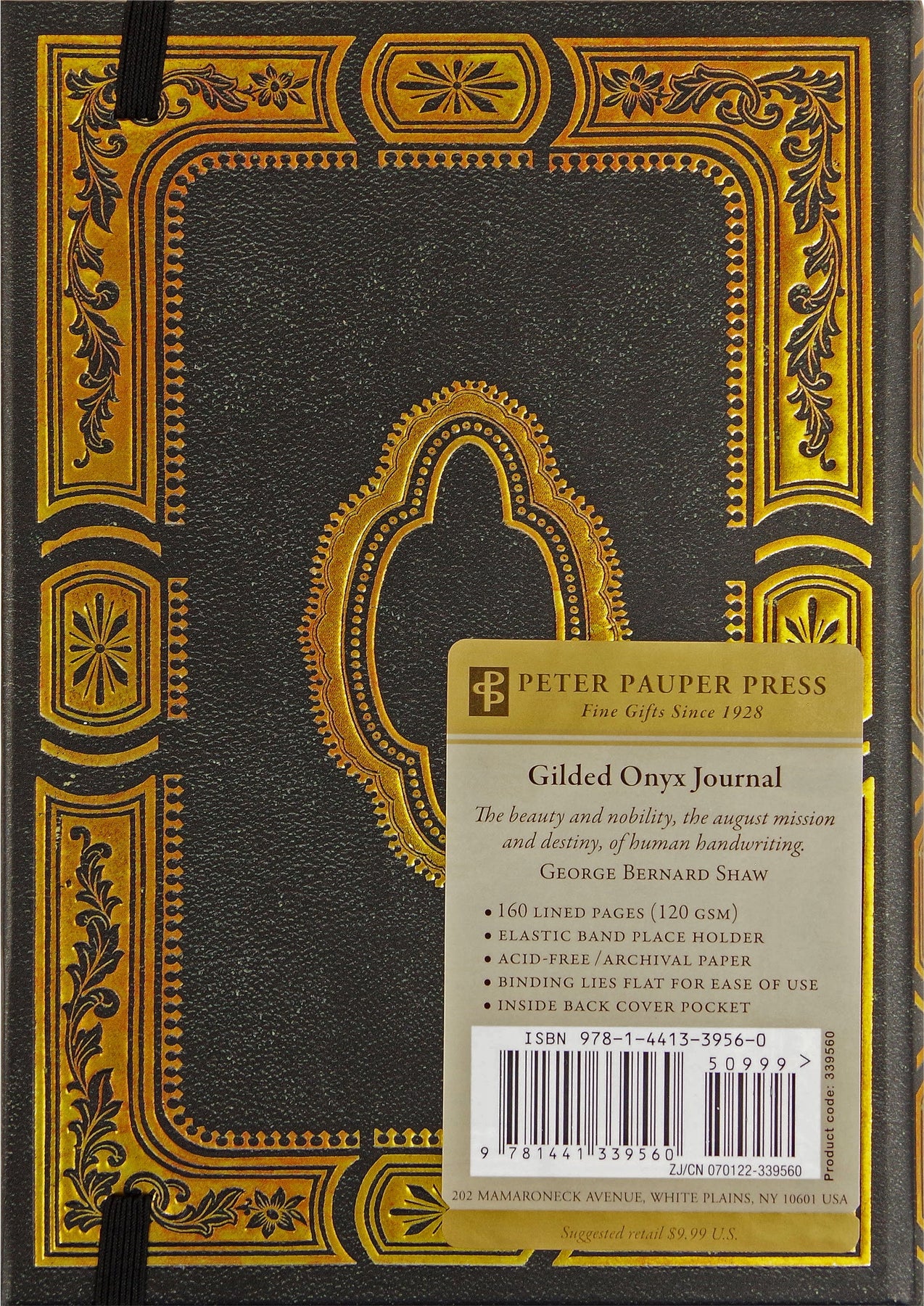Gilded Onyx Journal - 3